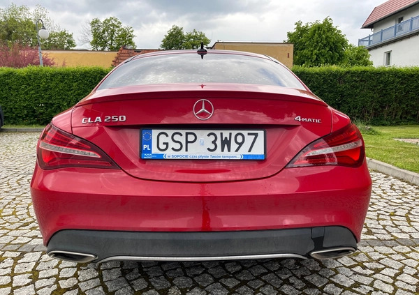 Mercedes-Benz CLA cena 105000 przebieg: 61800, rok produkcji 2018 z Sopot małe 79